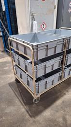 Bakkenwagen, magazijnwagen verzamelwagen, Ophalen, Gebruikt, Transportkar, 100 liter of meer