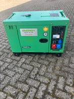 Generatorset, Ophalen, Dieselolie, Zo goed als nieuw, Geluidgedempt