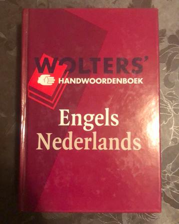Wolters' handwoordenboek Engels-Nederlands beschikbaar voor biedingen