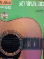 Hal leonard-Easy Pop Melodies for Guitar + cd, Muziek en Instrumenten, Verzenden, Zo goed als nieuw, Artiest of Componist, Gitaar