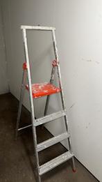 Ladder 3 treden, Ophalen of Verzenden, Zo goed als nieuw