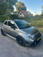 Fiat 500 1.4 Turbo T-jet 16v 180pk 2019 Grijs, Auto's, Voorwielaandrijving, Stof, Zwart, 4 cilinders