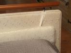 2-persoons boxspringbed beige GRATIS !!!, Ophalen, Gebruikt, Beige, Tweepersoons