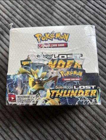 Lost Thunder (seal damage) Booster Box beschikbaar voor biedingen