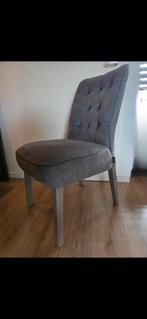 Mooie grijze eetkamerstoelen Henders & Hazel, Huis en Inrichting, Stoelen, Ophalen, Hout, Gebruikt, Eén