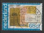 Nederland 1981 1222 Rijkspostspaarbank 65c, Gest, Postzegels en Munten, Ophalen of Verzenden, Na 1940, Gestempeld