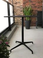 Zwarte bistro tafel - 70x60x75 - uw mogelijke salontafel?, Huis en Inrichting, Tafels | Salontafels, 50 tot 100 cm, Overige materialen