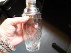 oude gave kristallen cocktail shaker  IZGS 20 cm hoog, Antiek en Kunst, Antiek | Glas en Kristal, Ophalen of Verzenden