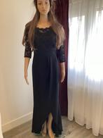 Avond/gala jurk zwart 36/38 Addy v.d.Krommenacker, Kleding | Dames, Gelegenheidskleding, Maat 38/40 (M), Galajurk, Zwart, Ophalen of Verzenden