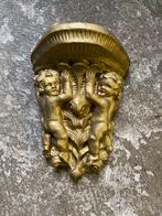 console met putti’s van beton goudkleurig, Tuin en Terras, Ophalen of Verzenden