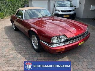 Jaguar XJS Cabriolet | Route 66 Auctions, Auto's, Oldtimers, Bedrijf, Te koop, Lederen bekleding, Open dak, Jaguar, Benzine, Cabriolet