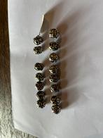 Pandora letter bedels met goud, Ophalen of Verzenden, Zo goed als nieuw, Goud, Pandora