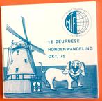 TEGEL : 1e DEURNESE HONDENWANDELING - 1975 = met molen, Ophalen of Verzenden, Zo goed als nieuw