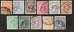 243 Nvph 34-44 Wilhelmina gebruikt zie scans, Postzegels en Munten, Postzegels | Nederland, Ophalen of Verzenden, T/m 1940, Gestempeld