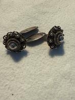 Zilveren Manchetknopen Zeeuws Knoopje, Ophalen of Verzenden, Zo goed als nieuw, Zilver