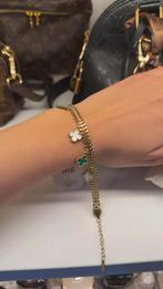 Gouden armband, Staal, Nieuw, Ophalen of Verzenden, Met bedels of kralen