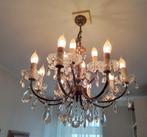 Originele antieke kristallen kroonluchter, Huis en Inrichting, Lampen | Kroonluchters, Ophalen of Verzenden, Zo goed als nieuw