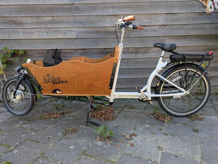 Bakfiets te huur, Fietsen en Brommers, Fietsen | Bakfietsen, Gebruikt, 2 kinderen, Elektrisch, Ophalen