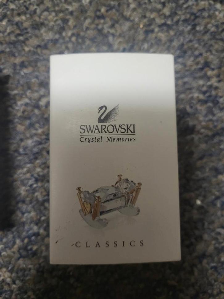 Swarovski Crystal Memories Wiegje, Verzamelen, Swarovski, Zo goed als nieuw, Figuurtje, Ophalen of Verzenden