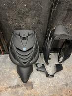 Zip 2000 Mat Zwarte Kappen Set, Fietsen en Brommers, Ophalen of Verzenden, Gebruikt, Kap, Piaggio