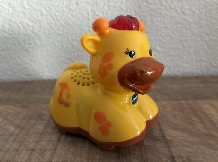 Vtech Zoef Zoef dieren Gigi Giraf in PRIMA staat., Kinderen en Baby's, Speelgoed | Vtech, Gebruikt, 6 maanden tot 2 jaar, Ophalen of Verzenden