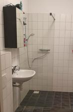 Douchewand glas, Huis en Inrichting, Badkamer | Badkamermeubels, Ophalen, Gebruikt, 200 cm of meer, Overige typen