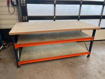 Goede werkbank/paktafel/Werktafel - Weinig Gebruikt beschikbaar voor biedingen