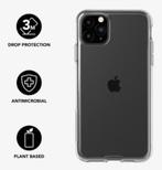 ZGAN! Tech21 backcover iPhone 11 Pro Max transparant €12,99, Ophalen of Verzenden, Zo goed als nieuw, IPhone 11 Pro Max, Frontje of Cover