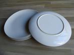 witte diner borden, Huis en Inrichting, Keuken | Servies, Ophalen, Zo goed als nieuw, Bord(en), Effen