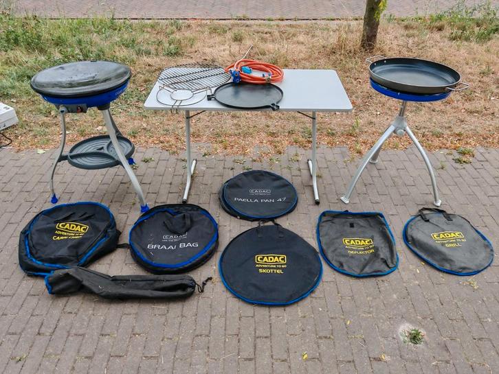 Cadac Carry Chef incl. accessoires zoals gasslang enz., Tuin en Terras, Gasbarbecues, Zo goed als nieuw, Ophalen of Verzenden
