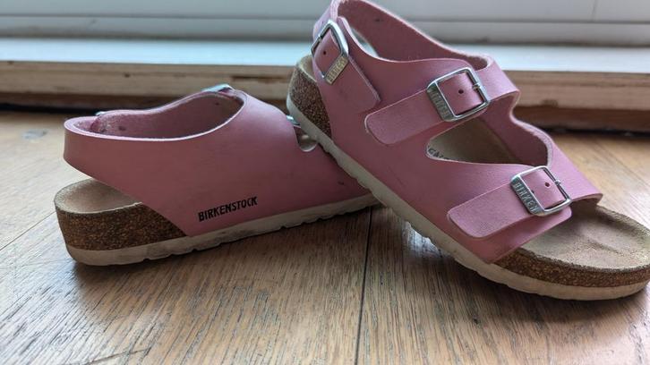 Birkenstock sandalen roze, maat 31, Kinderen en Baby's, Kinderkleding | Schoenen en Sokken, Zo goed als nieuw, Overige typen, Meisje