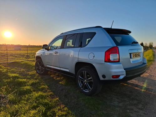 Jeep Compass 2.0, Auto's, Jeep, Particulier, Compass, LPG, Stationwagon, Automaat, Geïmporteerd, Zilver of Grijs, Leder, Ophalen