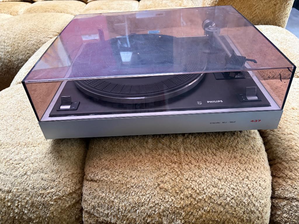 Platenspeler Philips 437, Ophalen, Gebruikt, Platenspeler, Philips