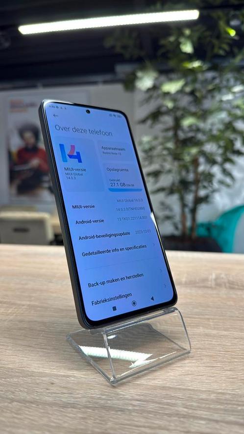 Xiaomi Redmi Note 13 8GB/256GB Zwart 2 jaar garantie, Telecommunicatie, Mobiele telefoons | Overige merken, Nieuw, Zonder abonnement