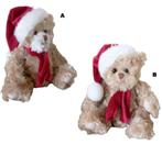 Kerstbeer Tomtenisse Bukowski snoetje bruin of wit, Verzenden, Nieuw, Beer