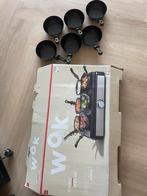 wok, Ophalen of Verzenden, Zo goed als nieuw, 4 t/m 7 personen