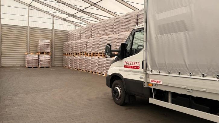 Premium poltarex pellets 100% naalbomen witte houtpellets., Tuin en Terras, Haardhout, Blokken, Overige houtsoorten, Minder dan 3 m³
