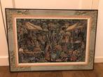 Oud Indonesische schilderij, Antiek en Kunst, Ophalen of Verzenden