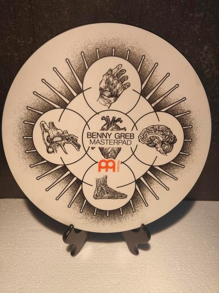 Meinl Cymbals Artist Series 12" Drum Practice Pad, Muziek en Instrumenten, Drumstellen en Slagwerk, Zo goed als nieuw, Overige merken