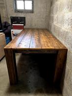 houten eettafel, Huis en Inrichting, Tafels | Eettafels, Ophalen, Gebruikt, 100 tot 150 cm, 200 cm of meer
