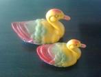 2 Celluloid eenden voor de verzamelaar., Ophalen of Verzenden