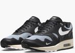 Sneakerverzameling: Nike Air Max 1 Patta Black - EU Size 43, Verzenden, Zwart, Nieuw, Sneakers of Gympen