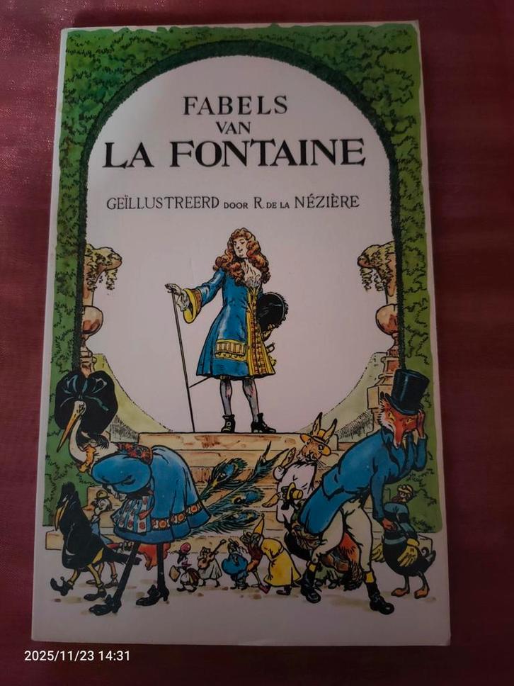Fabels van La Fontaine - Geïllustreerd, Boeken, Sprookjes en Fabels, Gelezen, Ophalen of Verzenden
