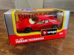 Bburago, Ferrari Testarossa, nr. 4104, Hobby en Vrije tijd, Modelauto's | 1:43, Ophalen of Verzenden, Nieuw, Auto, Overige merken