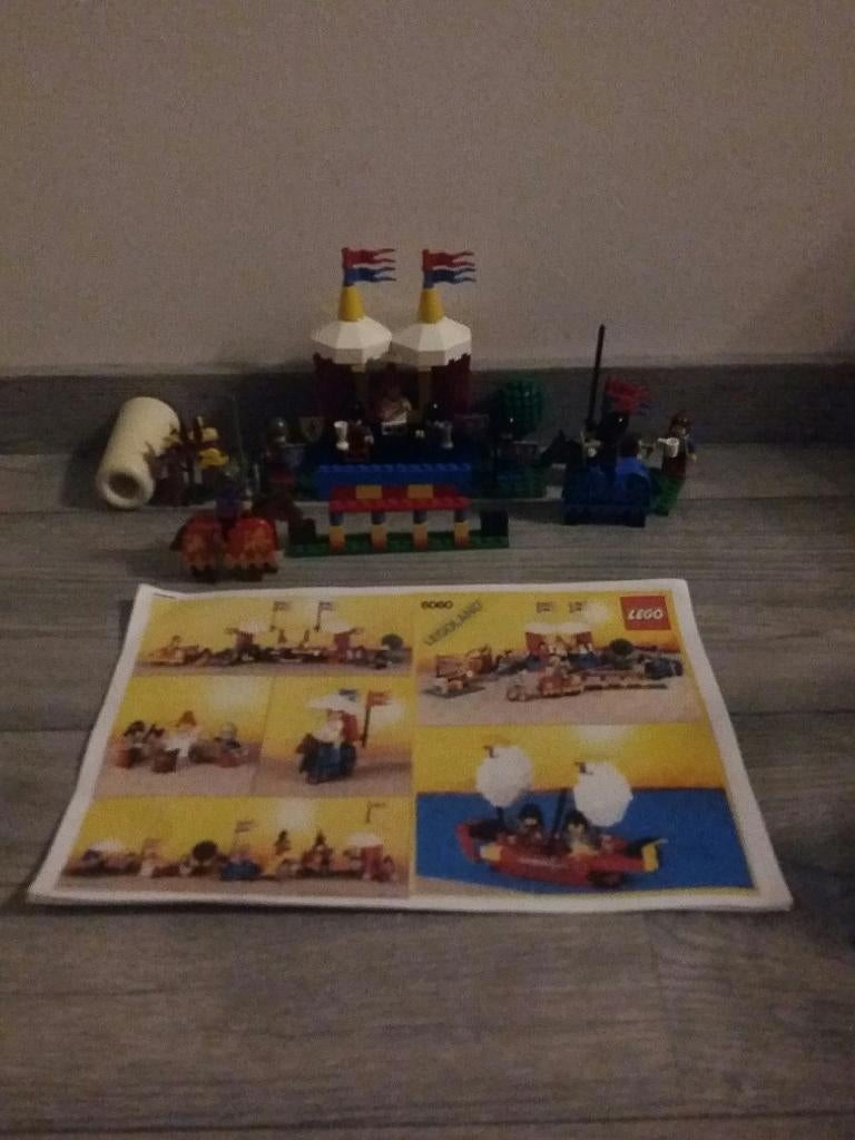 Lego Castle Lion Knights 6060 Knight's Challenge, Ophalen of Verzenden, Zo goed als nieuw, Complete set, Lego