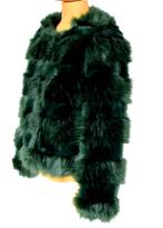 Nieuw MBYM fluffy, pluche jack, jas, groen, Mt. S, Verzenden, Nieuw, Maat 36 (S), MbyM