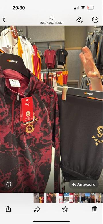 Galatasaray Trainingspak Puma Maat L beschikbaar voor biedingen