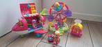 Pinypon Set: Vliegtuig, Brommer, Reuzenrad + Poppetjes, Ophalen of Verzenden, Gebruikt, Meisje