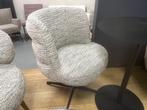 Richmond Interiors draai eetkamerstoel Kayla swivel, Huis en Inrichting, Stoelen, Ophalen, Wit, Zo goed als nieuw, Eén