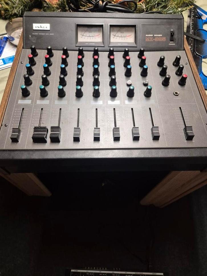Inkel MX-995 Audio Mixer - Vintage, Muziek en Instrumenten, Mengpanelen, Gebruikt, 10 tot 20 kanalen, Microfooningang, Ophalen of Verzenden